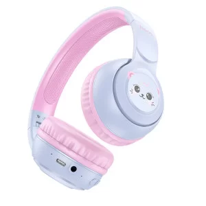 Наушники беспроводные Hoco W60 Rhyme for children [Sky-Blue]